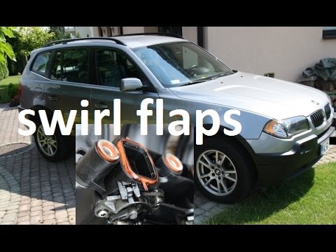 How To Remove, Blank, Plug Swirl Flaps - BMW 3.0d - X3 M57, M57TU, M57N Removal