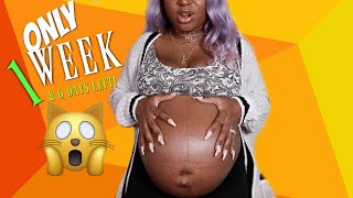 PREGNANCY UPDATE: 38 WEEKS | LESS THAN 2 WEEKS LEFT!!! STRETCH MARKS????? ??