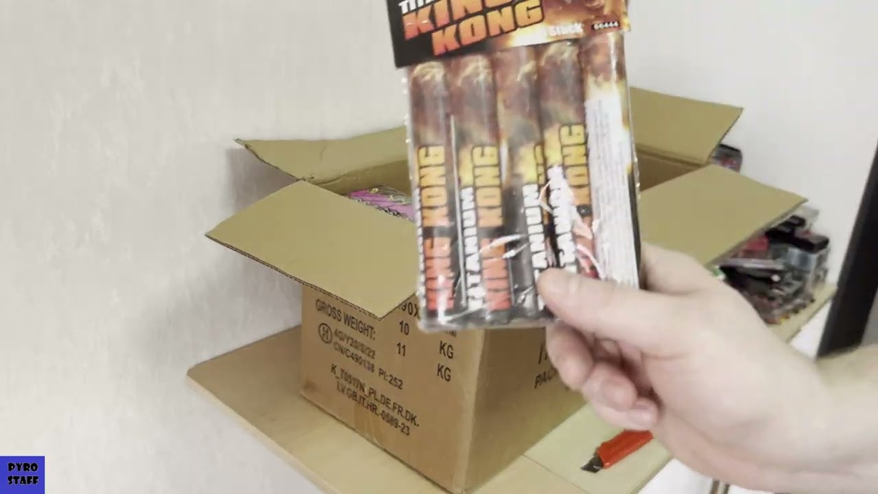 800€ Feuerwerk Unboxing Pyrolux 2024