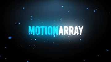 Particles Logo Intro After Effects Templates