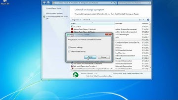 How to uninstall bittorrent