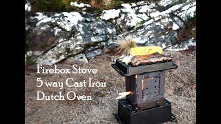 Firebox Stoves new 5way Dutch Oven // Cunning Cast Iron Cookery