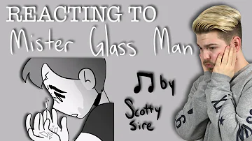 REACTING to "MISTER GLASS MAN" by SCOTTY SIRE | LarsHeat