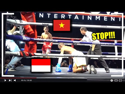 Video Sang Việt Nam thi đấu, võ sĩ Indonesia gặp phải top 10... - youtube