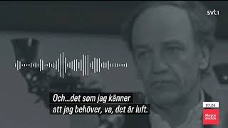 Palmemordet - Unika inspelningar med Hans Holmér släppta - SVT  3/2 2022