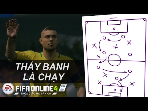 THÀNH HOÀ | FIFA ONLINE 4 | CHỈNH CHIẾN THUẬT ĐƠN CHO TIỀN ĐẠO (ST - CF)!!