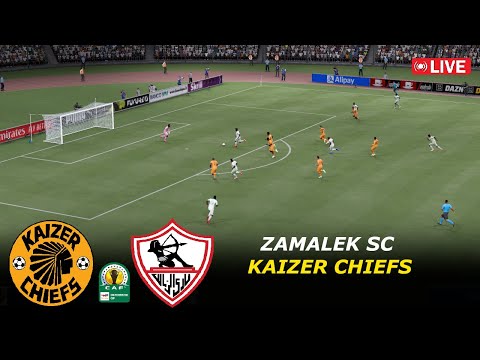 Kaizer Chiefs Vs Zamalek CAF Confederation Cup 2025 EFootball PES 21 Simulation