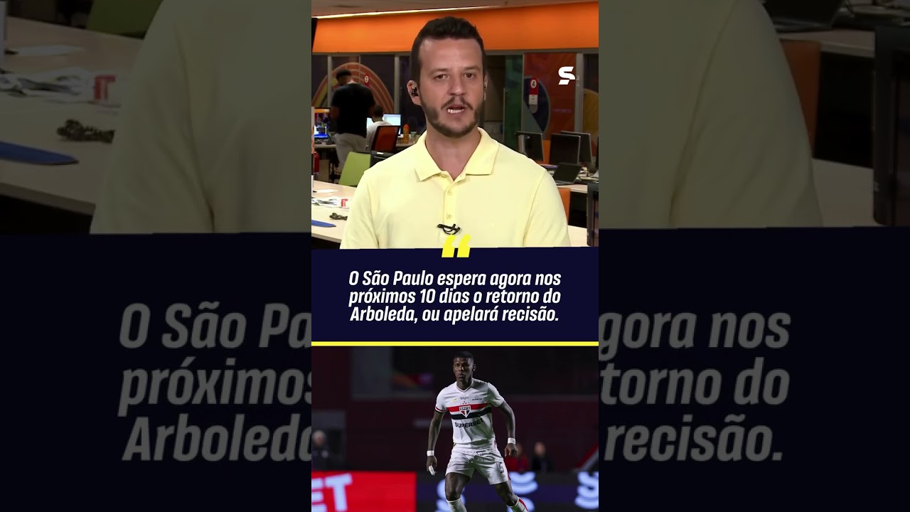 ARBOLEDA E SÃO PAULO, NOVELA SEM FIM? | #shorts | Redação | sportv