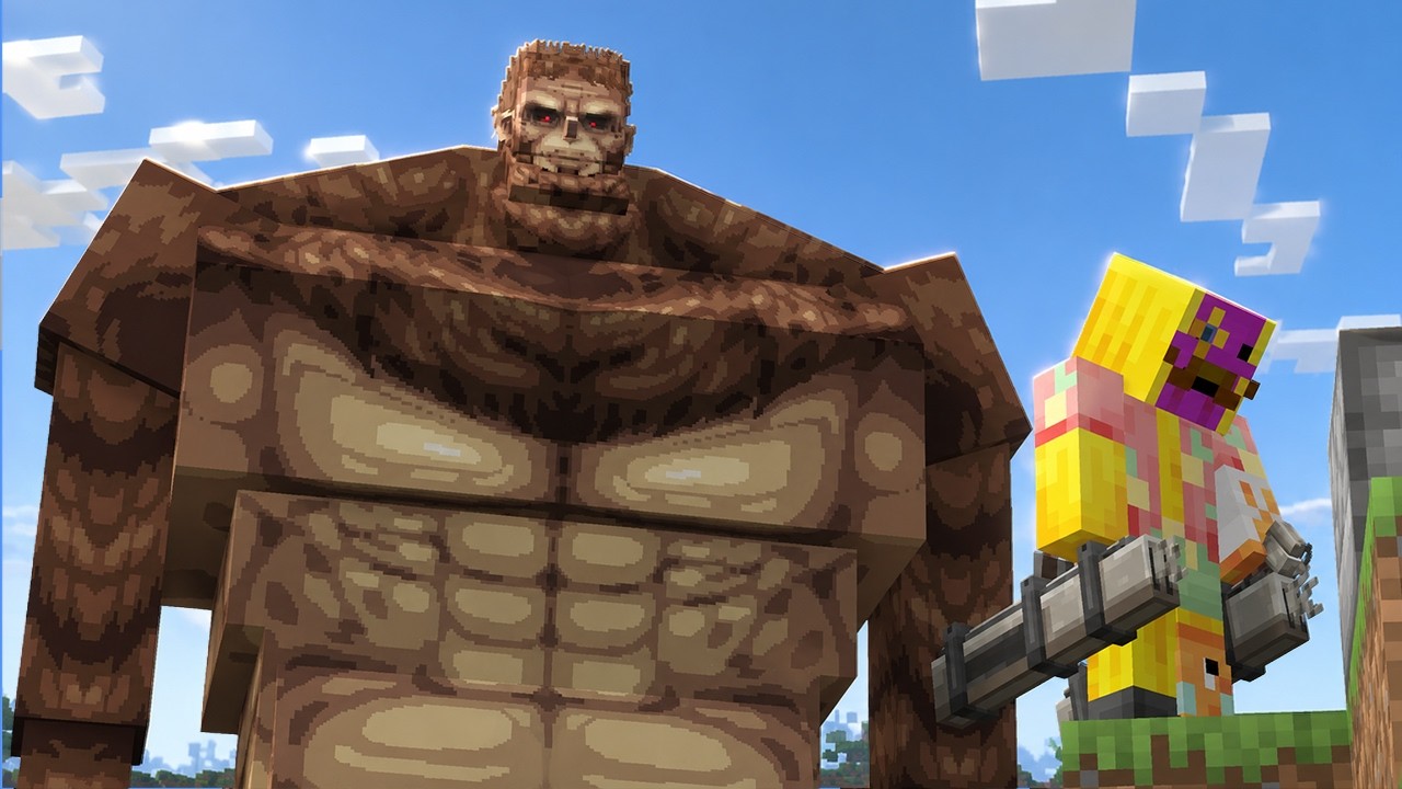 Speedrunner vs Beast Titan - Minecraft