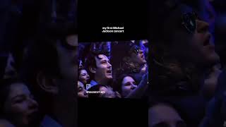 my first michael jackson concert😭💌 #music #concert #michealjackson #youtubeshorts