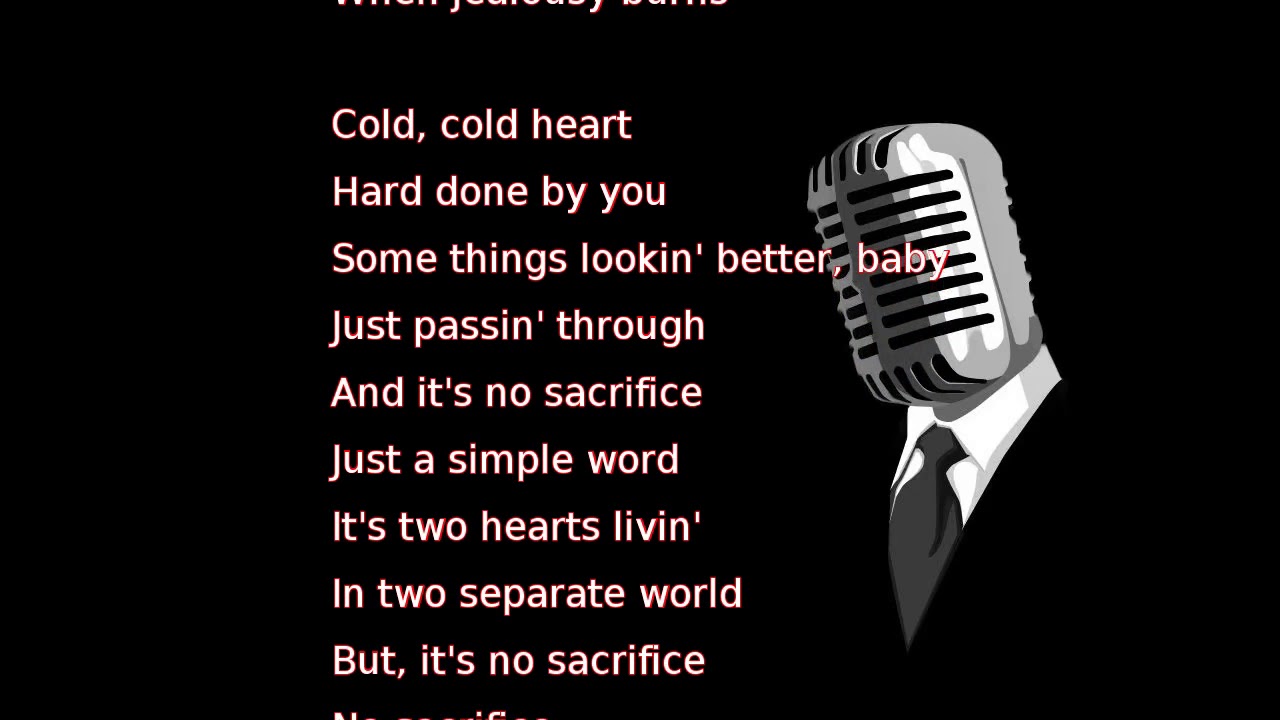 Elton John - Sacrifice  Lyrics Meaning 