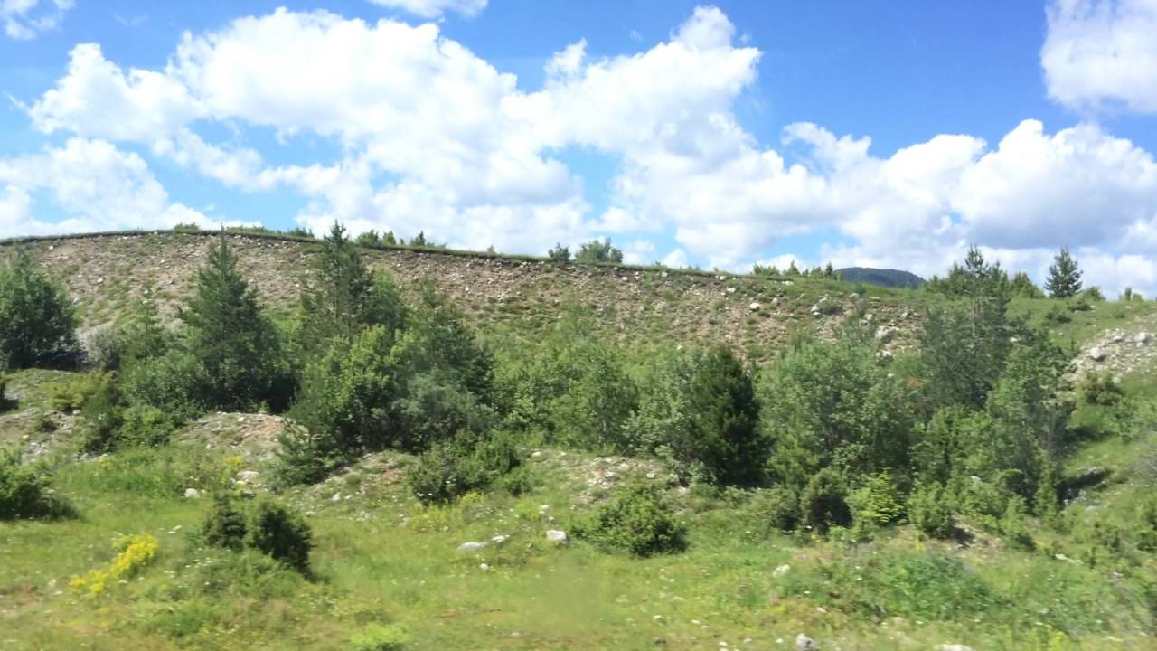 Красотища дорога в Никшич