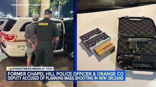 Ex-Chapel Hill cop arrested in Florida over alleged New Orleans mass shooting threat