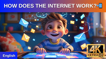 How Does the Internet Work? 🌐 Easy Explanation for Kids! | Fun Learning Animation