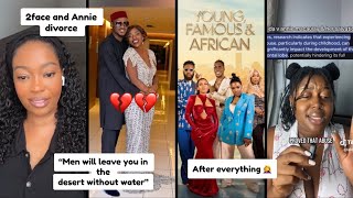 People React To 2face And Annie Idibia’s Divorce Announcement Information