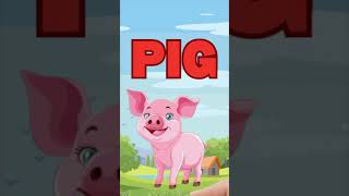 Farm Animals  Art Fun for Kids! | COW | PIG | HORSE | HEN | SHEEP | #shorts #animals #farmanimals