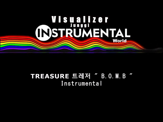 TREASURE 트레저 - B.O.M.B (Instrumental) class=
