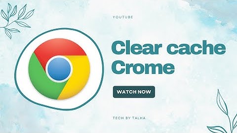 How to clear Cache Google Chrome (2024)