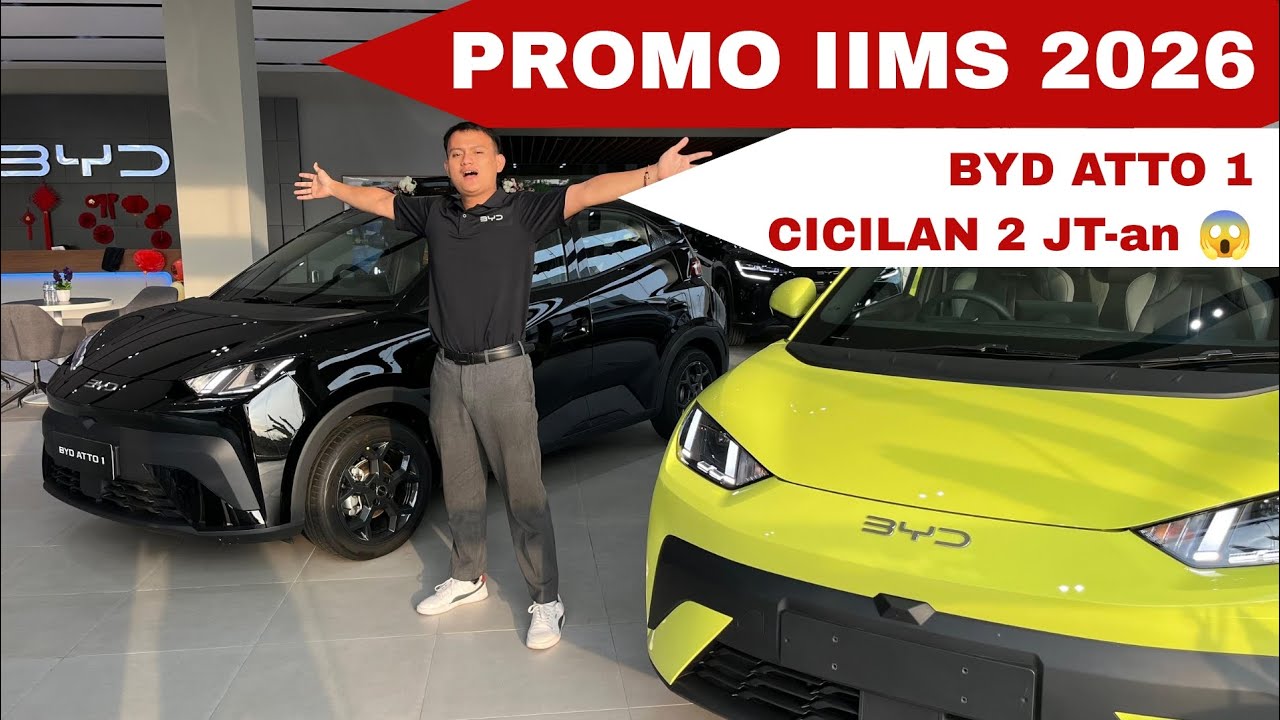 PROMO IIMS 2026 ‼️, BYD ATTO 1 CICIPAN 2 JT-an😱