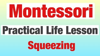 Montessori Squeezing Activity for Toddlers | Fine Motor Activities | EPL | Gigglezz Preschool