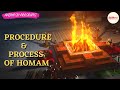 LEARN the ANCIENT Procedure and Process of Homam | Explained by our Aadhesh FOUNDER Gopalakrishnan