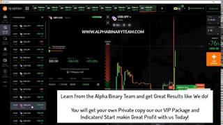 Iqoption Binary Trading Live With Alpha Binary Team 520 Profit From Trading