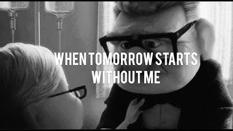 The Movie UP Emotional Scene “When tomorrow starts without me"poem by David Romano