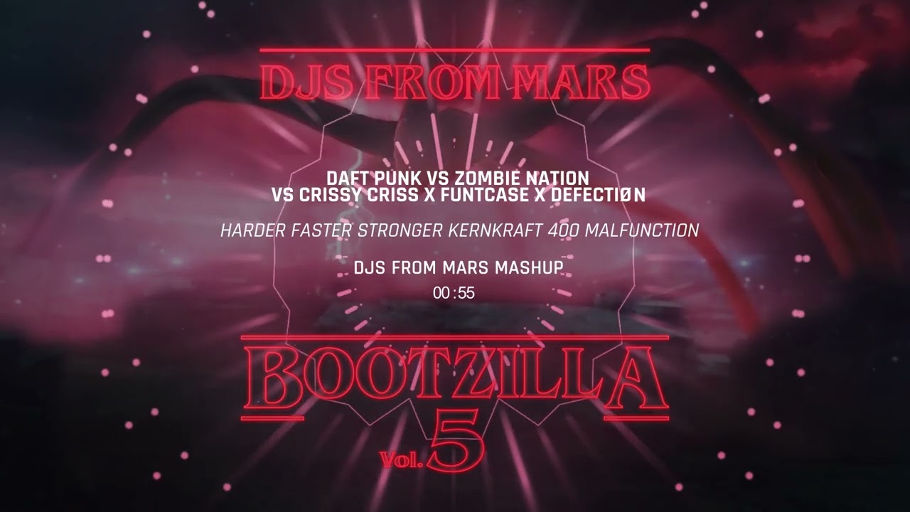 Daft Punk Vs Zombie Nation Vs Crissy Criss - Harder Kernkraft 400 Malfunction (Djs From Mars Mashup)