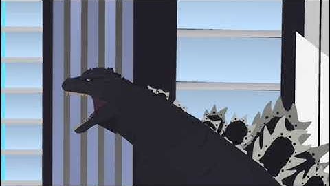 Mecha Godzilla 2021 vs Heisei Godzilla (Trailer) sticknodes animation
