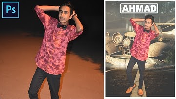 Photoshop manipulation Tutorial For beginners |Quick & Easy Method|