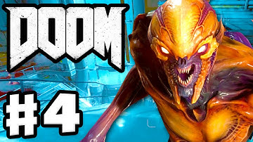 DOOM - Gameplay & Campaign Walkthrough Part 4 - Beginning of the End! (Doom 4 Gameplay for PC)