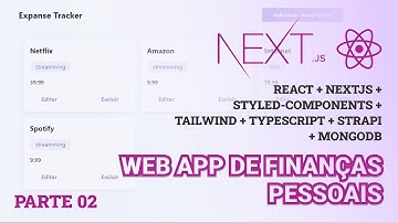 React + Next + Typescript + Styled Components + Tailwind: Criando app de finanças pessoais (parte 2)