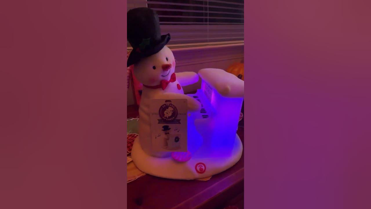 Hallmark 2023 Sing Along Snowman YouTube