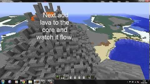 Minecraft Volcano