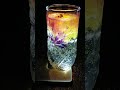 Viral Water Glass Magic | Haldi flash light water experiment #waterfall #trending #turmeric#shorts
