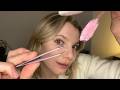 Sanftes Augenbrauen-ASMR ✨ Zupfen, Stutzen &amp; Perfektionieren
