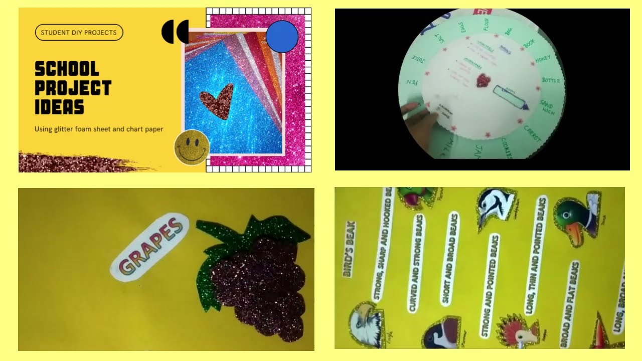 DIY School Project Ideas Easy YouTube