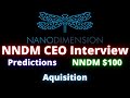 NNDM stock analysis & CEO Interview breakdown! Nano Dimension stock merger news updates! NNDM stock!