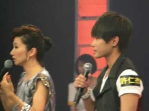 100516許仁杰.謝震廷星光傳奇錄影花絮-陶子與許謝二人組訪問(幸提供)