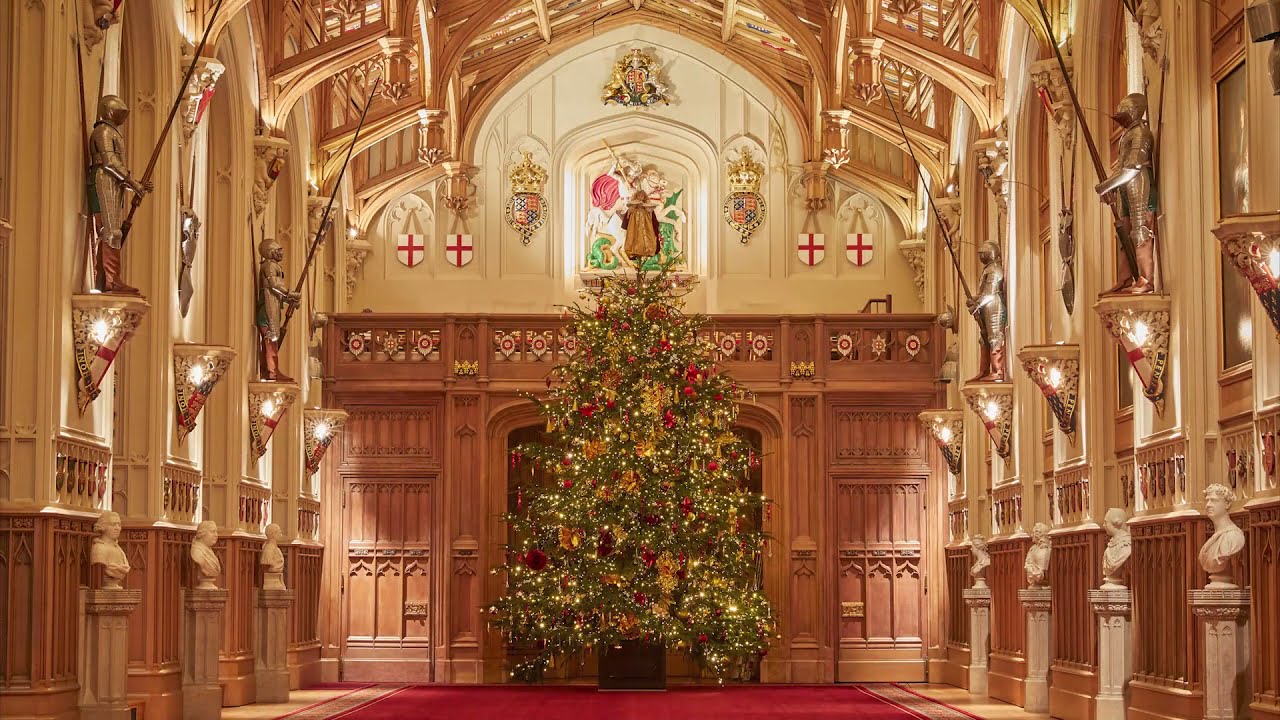 Windsor Castle Christmas tree