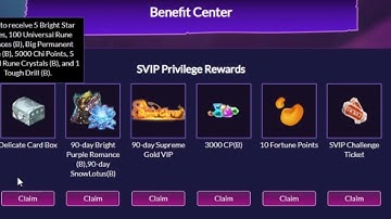 Conquer Online - SUPREME GOLD VIP REWARDS