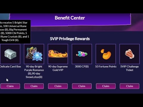 Conquer Online - SUPREME GOLD VIP REWARDS