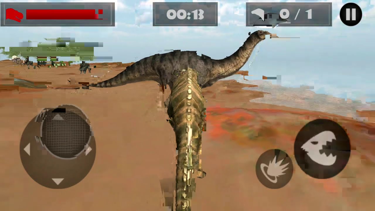 Hungry T Rex Island Dinosaur Hunt Android Gameplay #17 Tyrannosaurus Rex Simulator