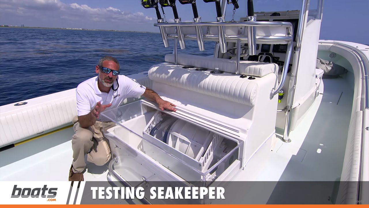 Testing Seakeeper: Gyroscopic Stabilization for Boats - YouTube.