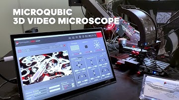 Microqubic Programmable 3D Video Microscope