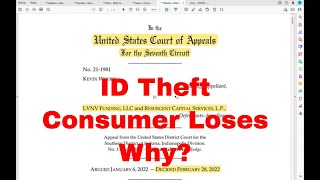 FCRA/FDCPA/Identity Theft Case Decision7th Cir Woods v LVNV and Resurgent  Consumer LOSES