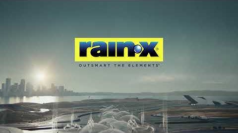 Rain-X Water Repellency Wiper Blades :30 Video