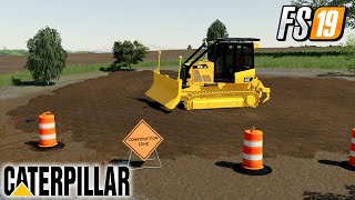 NEW CAT DOZER 🚧 D5K2 LGP 🚧 LOAN OAK TP MAP FARMING SIMULATOR 19