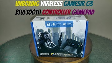 ( UNBOXING ) WIRELESS GAMESIR G3 BLUETOOTH CONTROLLER GAMEPAD