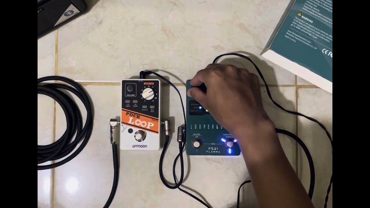 Flamma Looper & Drum VS Ammoon Pock Loop